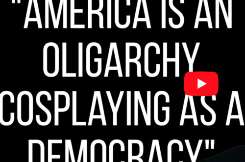 AMERICA IS AN OLIGARCHY